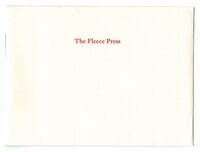 The Fleece Press. Simple Pleasures: Books to come from The Fleece Press.