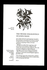 The Wood Engravings of Paul Nash and The Wood Engravings of John Nash