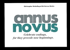Annus Novus.