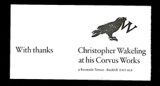 [Corvus Works] [Ephemera]