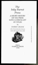 [Inky Parrot Press] [Prospectus]