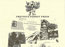 [Previous Parrot Press] [Ephemera]