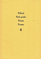 Pollard Pooh-poohs Private Presses. An excerpt from 'The Trained Printer And the Amateur And the Pleasure of Small Books' by Alfred W. Pollard, an essat published in 1929 by the Lanston Monotype Corporation to illustrate their new cutting of Bruce Rogers'