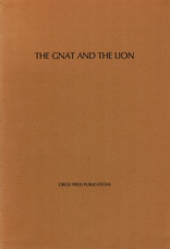 The Gnat and the Lion: a fable from Aesop with relief prints by William Legge.